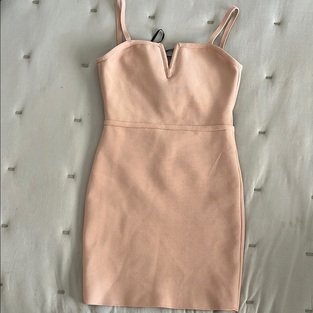 Elegant Nude Dress